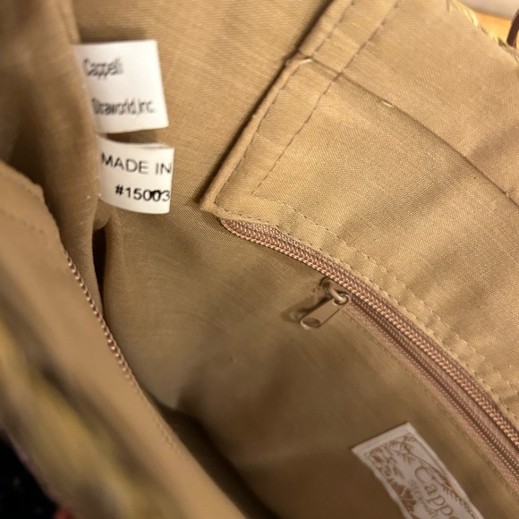 Cappelli Straworld Artisan Woven Tote with Fish Embroidery - Picture 10 of 10